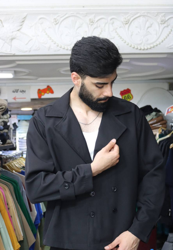 ست ترنچ کت با شلوار