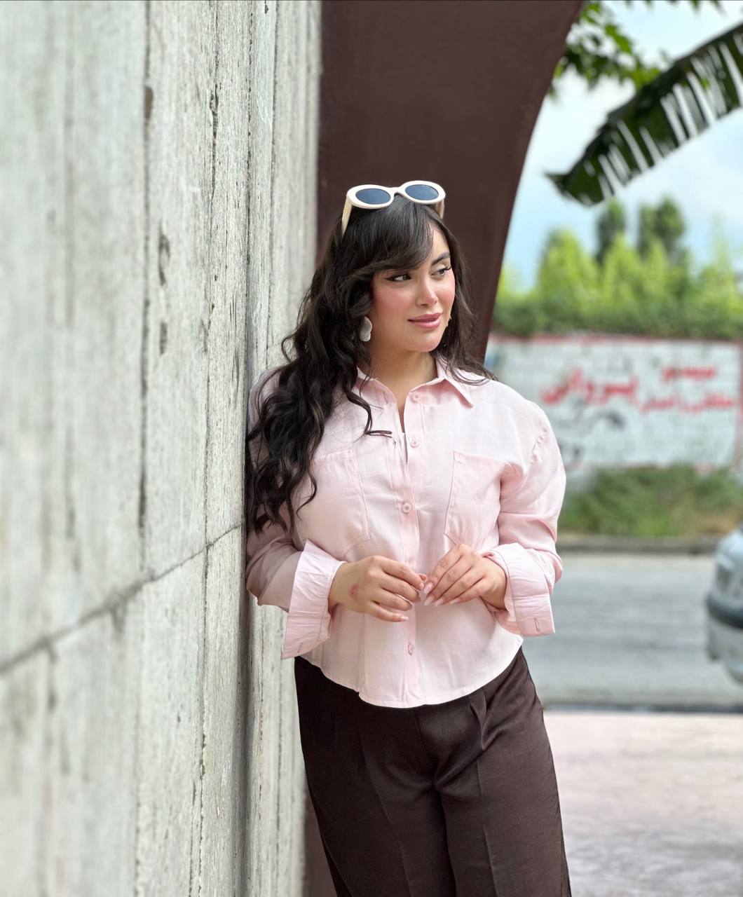 شومیز سیلک پری